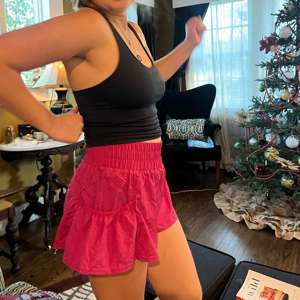 Free People Movement Hot Pink Shorts Size M
